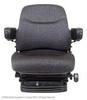 Case 430 Seat, Air Suspension, Black Leatherette, Universal